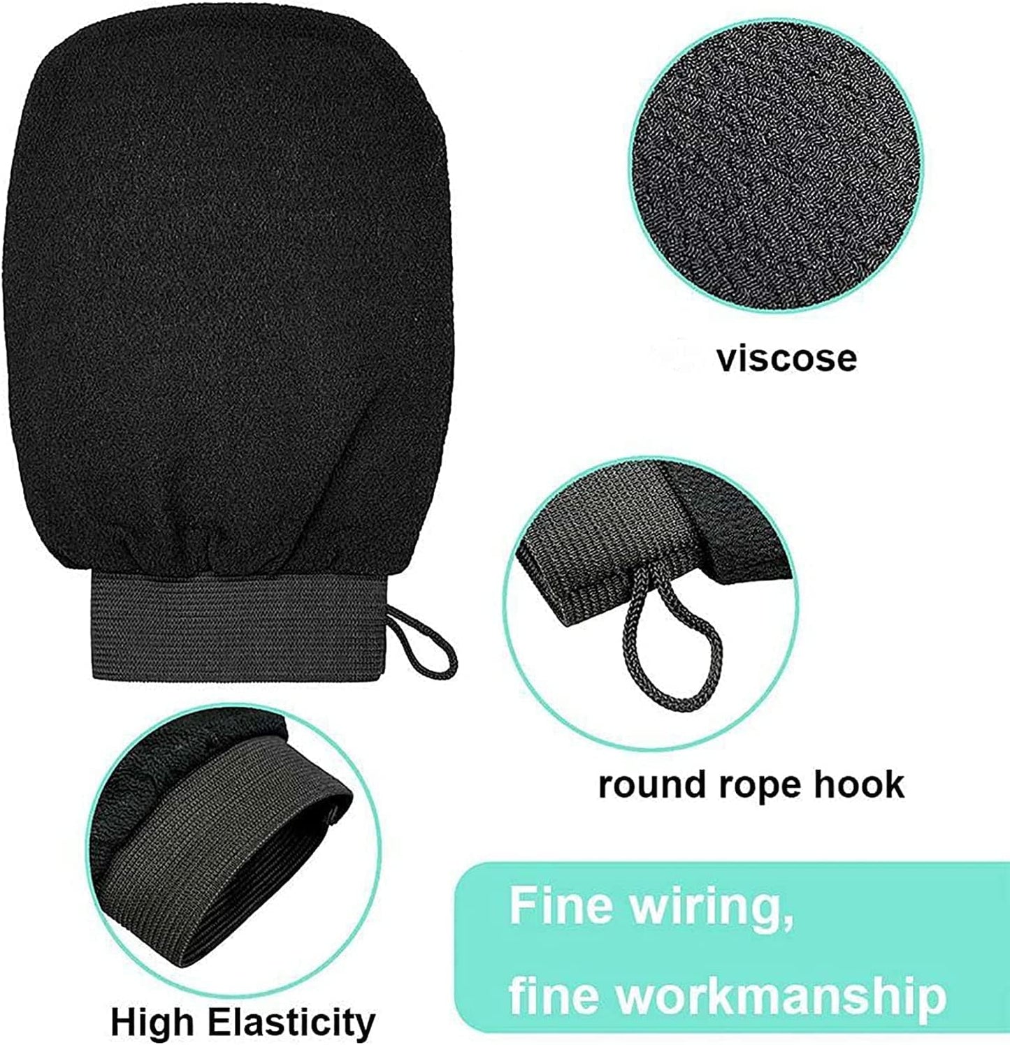 Lotta™ Korean Exfoliating Mitt – Deep Clean & Smooth Glow