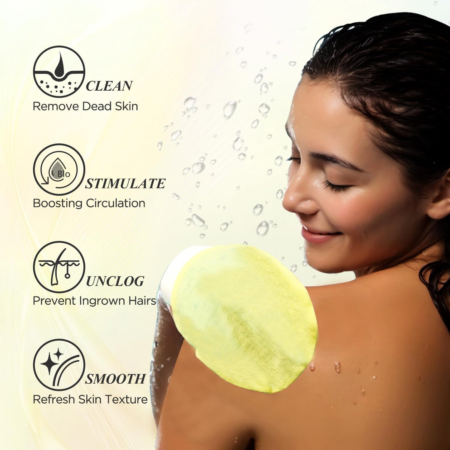 Lotta™ Korean Exfoliating Mitt – Deep Clean & Smooth Glow